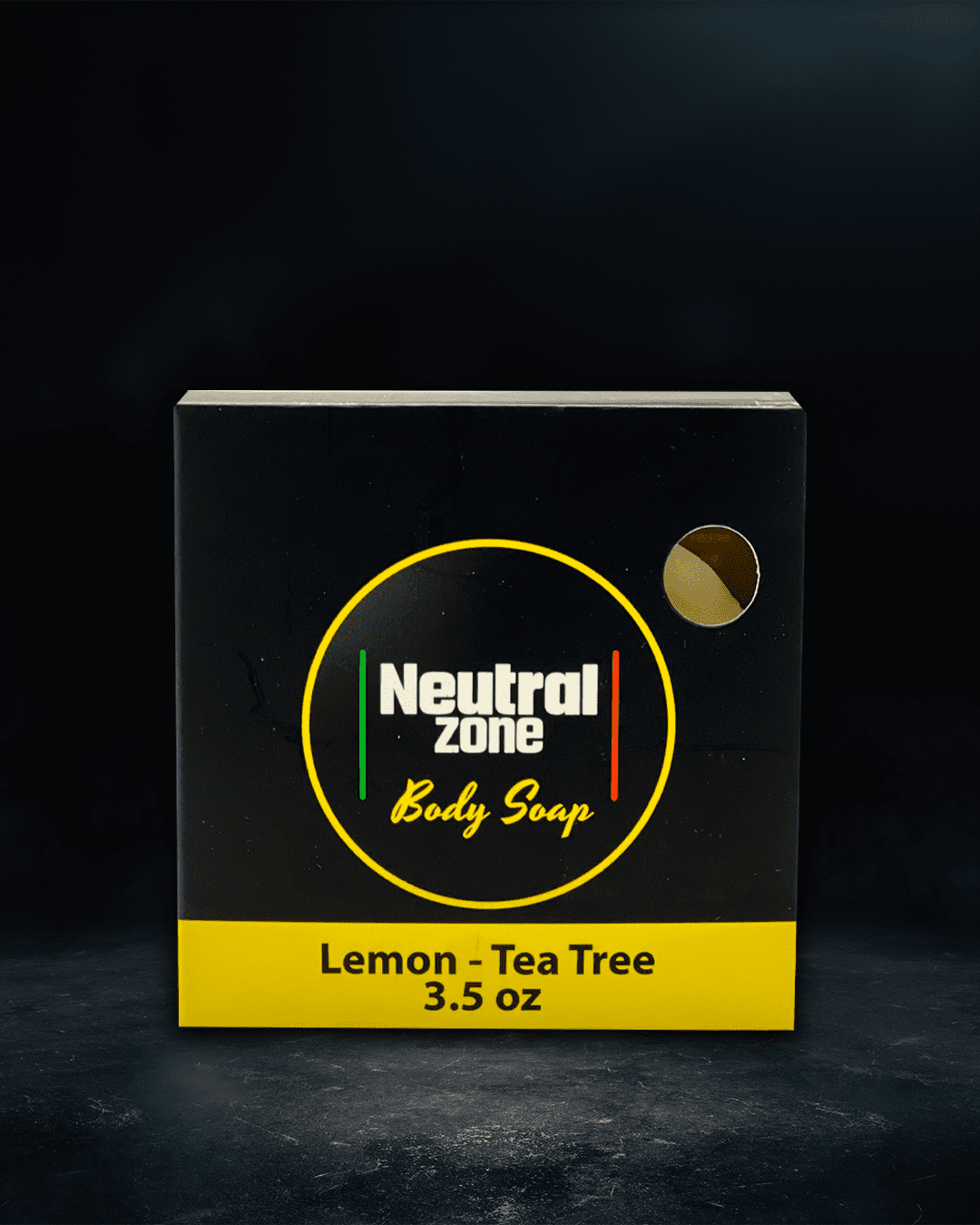 “Neutral Zone Clean Lemon Tea Tree Soap Bar for Athletes”