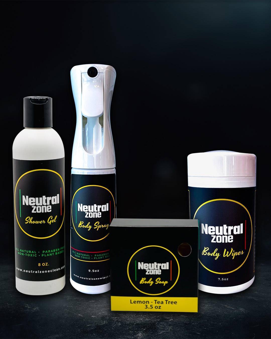 Neutral Zone Clean Lemon Tea Tree Bundle for Athletes