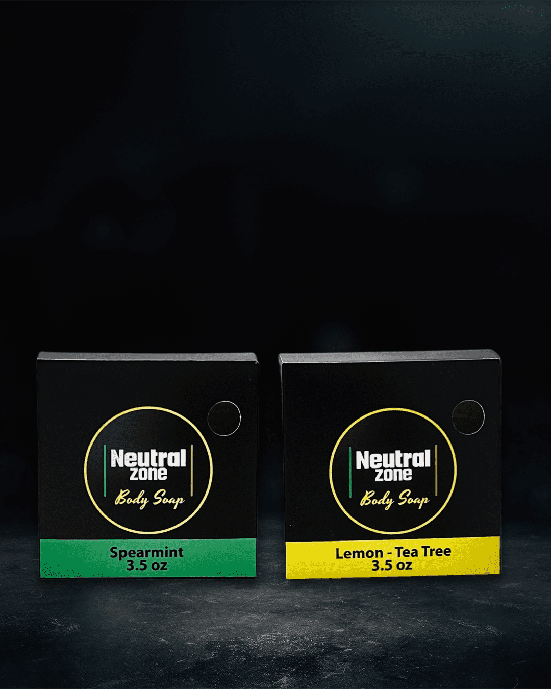 Neutral Zone Clean Lemon Tea Tree + Spearmint Soap Bar for Athletes