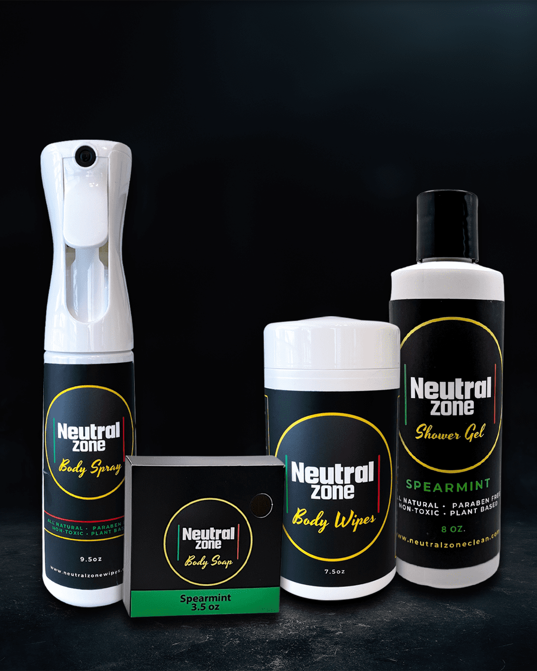 Neutral Zone Clean Spearmint Hygiene Bundle for Athletes